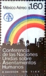 Stamps Mexico -  Intercambio cxrf3 0,25 usd 1,60 pesos 1976
