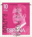 Stamps Spain -  SERIE BÁSICA JUAN CARLOS I. Ia SERIE. VALOR FACIAL 10 Pts. EDIFIL 2394