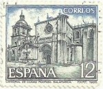 Sellos de Europa - Espa�a -  PAISAJES Y MONUMENTOS. CATEDRAL DE CIUDAD RODRIGO. EDIFIL 2836