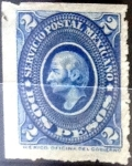 Stamps America - Mexico -  2 pesos 1884