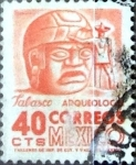 Stamps Mexico -  Intercambio 0,20 usd 40 cent. 1964