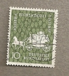 Stamps Germany -  Joseph Eichendorf