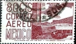 Stamps Mexico -  Intercambio 0,30 usd 80 cent. 1963