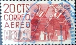 Stamps Mexico -  Intercambio 0,20 usd 20 cent. 1950