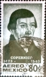 Stamps Mexico -  Intercambio 0,20 usd 80 cent. 1973