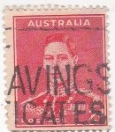 Stamps Australia -  Rey Jorge VI