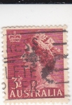 Stamps Australia -  Isabel II