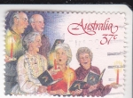 Stamps Australia -  canticos navideños