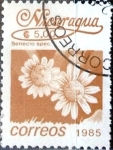 Stamps Nicaragua -  Intercambio 0,20 usd 5 Córdoba 1986