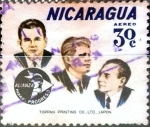 Stamps Nicaragua -  Intercambio jxi 0,20 usd 30 cent. 1964