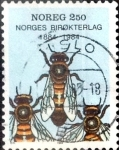 Stamps Norway -  Intercambio crxf2 0,20 usd 2,50 krone 1984