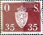 Stamps Norway -  Intercambio ma2s 0,70 usd 35 ore 1952