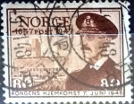 Stamps Norway -  Intercambio maxs 0,25 usd 80 ore 1947