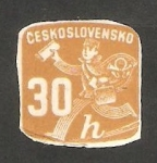 Stamps Czechoslovakia -  31 - Cartero