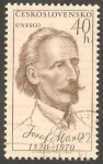 Stamps Czechoslovakia -  1771 - Josef Manes, pintor