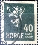 Stamps Norway -  Intercambio 0,20 usd 40 ore 1927