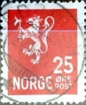 Stamps Norway -  Intercambio maxs 1,75 usd 25 ore 1926