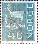 Sellos de Europa - Noruega -  Intercambio 0,20 usd 40 ore 1968