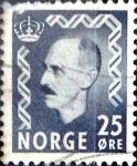 Stamps Norway -  Intercambio 0,20 usd 25 ore 1951