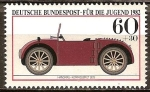 Stamps Germany -  Por el bienestar de la Juventud ( Hanomag Kommissbrot 1925).