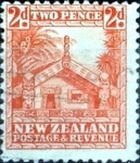 Stamps New Zealand -  Intercambio 0,20 usd 2 penny 1935