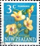 Stamps New Zealand -  Intercambio aexa 0,20 usd 3 cent. 1967