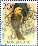 Stamps New Zealand -  Intercambio cxrf 0,20 usd 20 cent. 1988