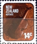 Stamps New Zealand -  Intercambio 0,20 usd 14 cent. 1976