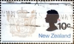 Stamps New Zealand -  Intercambio 0,20 usd 10 cent. 1970