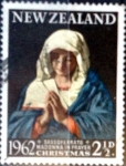 Stamps New Zealand -  Intercambio cr4f 0,20 usd 2,5 p. 1962