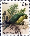 Stamps New Zealand -  Intercambio 0,20 usd 30 cent. 1985