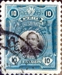 Sellos del Mundo : America : Per : Intercambio 0,20 usd 10 cent. 1918