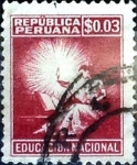 Stamps Peru -  3 cent. 1950