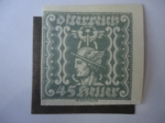 Stamps Austria -  Mercurio.