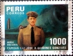 Stamps Peru -  Intercambio cxrf 0,40 usd 1000 soles 1985