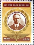 Stamps Peru -  Intercambio 0,20 usd 2 intis 1987