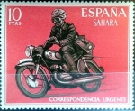 Stamps Spain -  Intercambio cxrf 0,75 usd 10 p. 1971