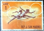 Sellos del Mundo : Europe : San_Marino : Intercambio jxa 0,20 usd 1 l. 1963