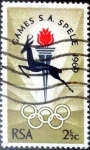 Stamps South Africa -  Intercambio 0,20 usd 2,5 cent. 1969