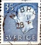 Stamps Sweden -  Intercambio 0,20 usd 35 o. 1962