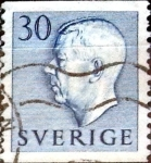 Stamps Sweden -  Intercambio 0,20 usd 30 o. 1957