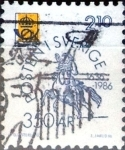 Sellos de Europa - Suecia -  Intercambio 0,20 usd 2,10 k. 1986