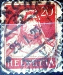 Stamps Switzerland -  Intercambio 0,20 usd 20 cent. 1925