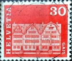 Stamps Switzerland -  Intercambio 0,20  usd 30 cent. 1968