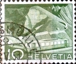 Sellos de Europa - Suiza -  Intercambio 0,20  usd 10 cent. 1949