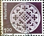 Stamps Switzerland -  Intercambio 0,20  usd 1 fr.  1974