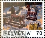 Stamps Switzerland -  Intercambio ma4xs 0,30  usd 70 cent.  1998