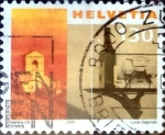 Stamps Switzerland -  Intercambio 0,80  usd 130 cent.  2000