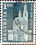 Sellos de Europa - Suiza -  Intercambio 0,20 usd 1 fr. 1968