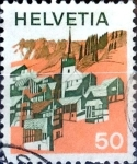 Stamps Switzerland -  Intercambio 0,25 usd 50 cent. 1973